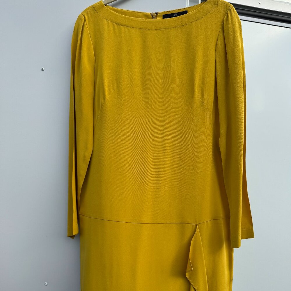 Tibi Mustard Yellow Dress – US 2 / FR 34 / IT 38